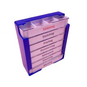 Weekly Pill Box Organizer For Vitamin